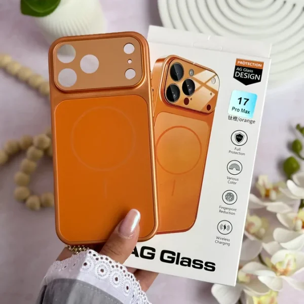 قاب AG GLASS ^ نارنجی ^