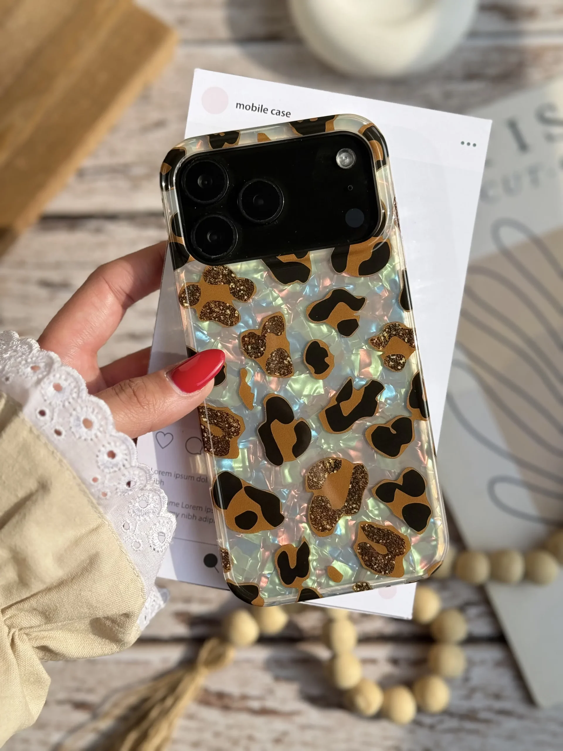 قاب پلنگی یخی سامسونگ ، شیائومی (کدC2191) - تصویر 8