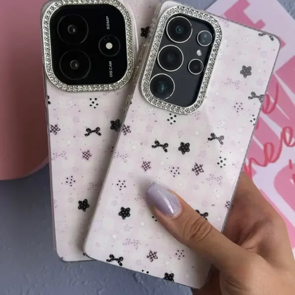 قاب Kawaii Pink Star سامسونگ و شیائومی