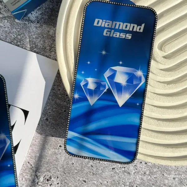 گلس نگین دار DIAMOND