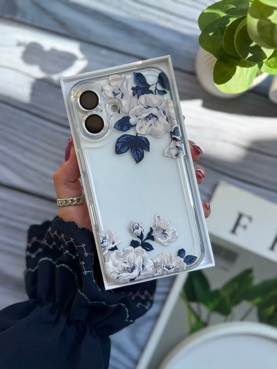 قاب White Rose آیفون ، سامسونگ ، شیائومی (کدC2049) - تصویر 9
