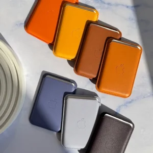 جاکارتی مگ سیف اپل Leather wallet magsafe (کدa0069)