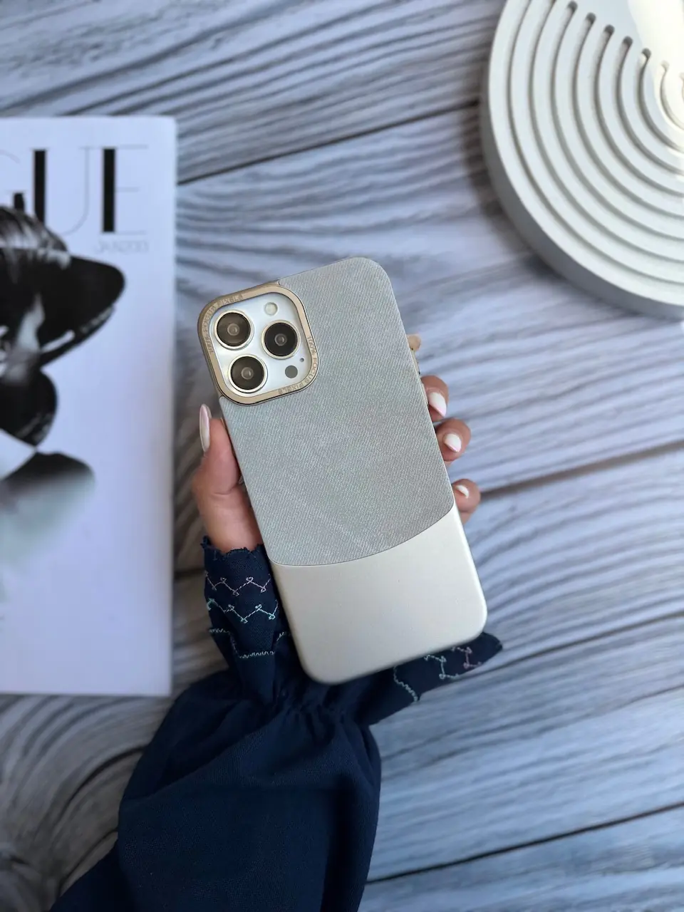 قاب Flannel Metal Case جیر متال (کدC1674) - تصویر 3