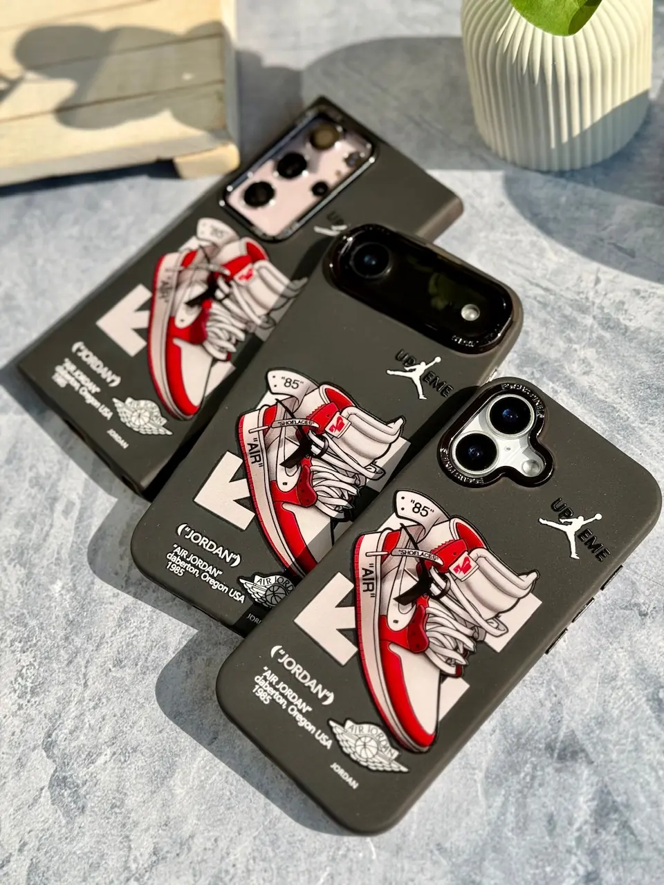قاب Jordan 1 RED آیفون / سامسونگ / شیائومی (کدC2149) - تصویر 5