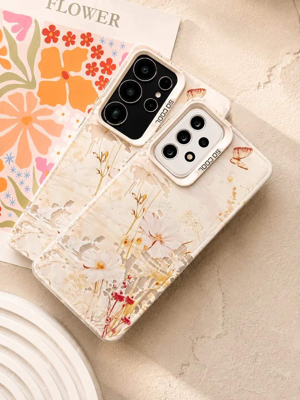 قاب SoCool Butterfly Bloom (کدC2248) - تصویر 10