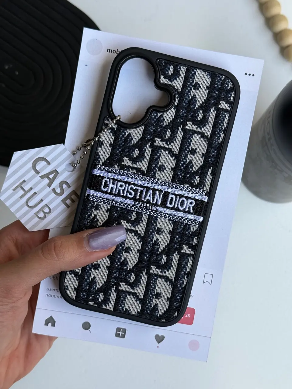 قاب Christian Dior گلدوزی (کدC2231)