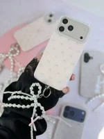 قاب Pink Bow پاپیون با آویز