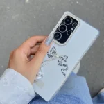 قاب پاپیون دور لنز نگین/شاین Lovely Power سامسونگ و شیائومی
