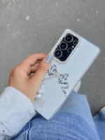 قاب پاپیون دور لنز نگین/شاین Lovely Power سامسونگ و شیائومی