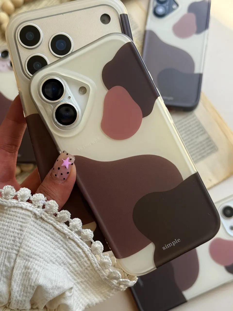 b15a52 قاب Brown Marble