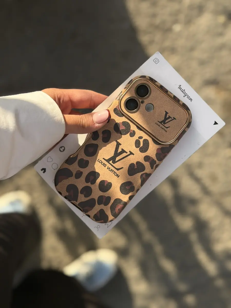 414bad قاب Louis Vuitton Leopard Golden (کدC2319) - تصویر 1